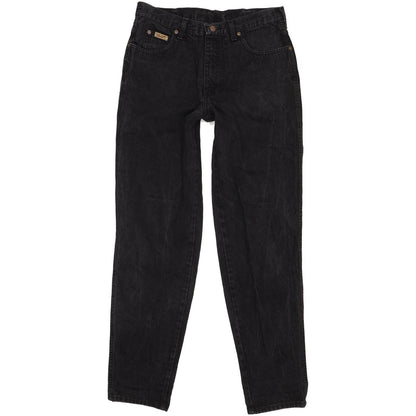Wrangler Utah Men Black Straight Regular Jeans W33 L34