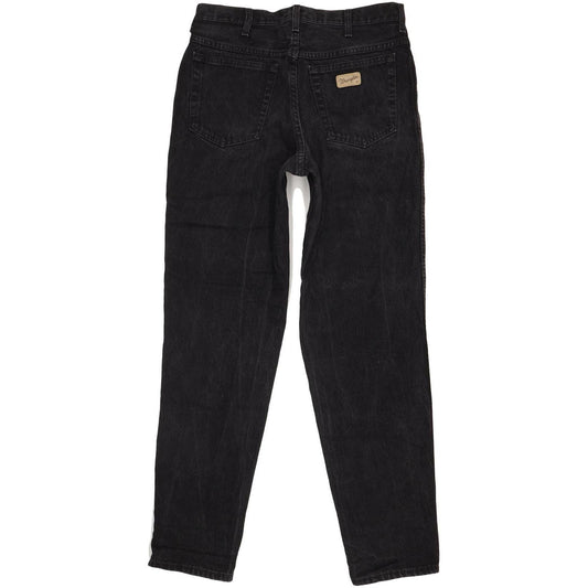 Wrangler Utah Men Black Straight Regular Jeans W33 L34