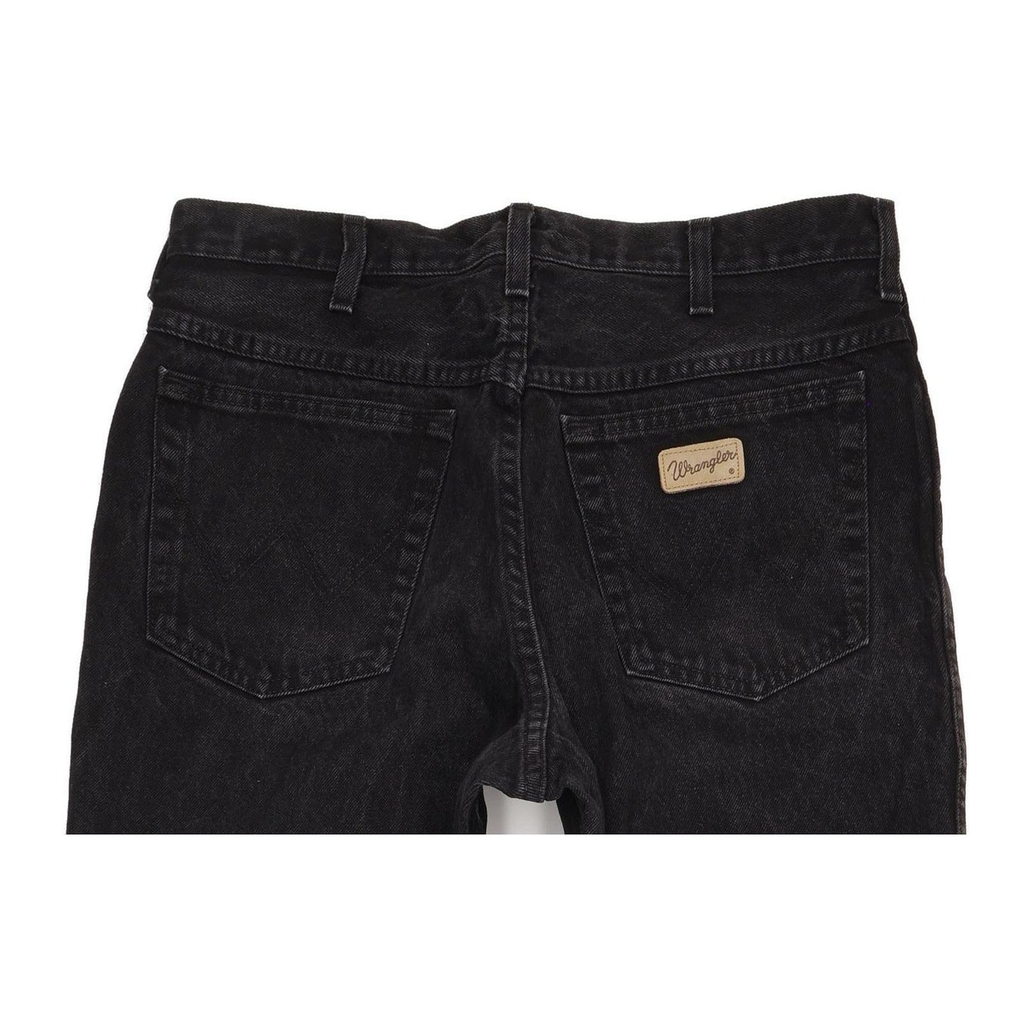 Wrangler Utah Men Black Straight Regular Jeans W33 L34