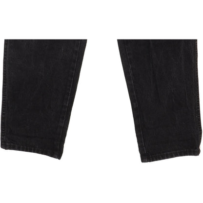 Wrangler Utah Men Black Straight Regular Jeans W33 L34