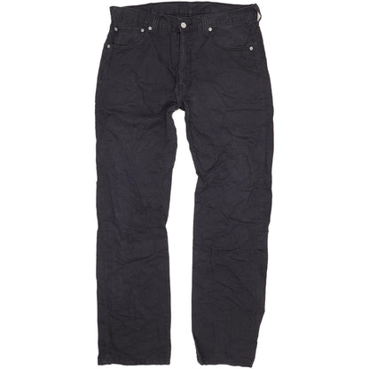 Levi's 401 Men Black Straight Regular Jeans W36 L33