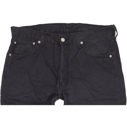 Levi's 401 Men Black Straight Regular Jeans W36 L33