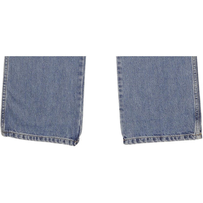 Wrangler Durable Quality Men Blue Straight Regular Jeans W33 L32