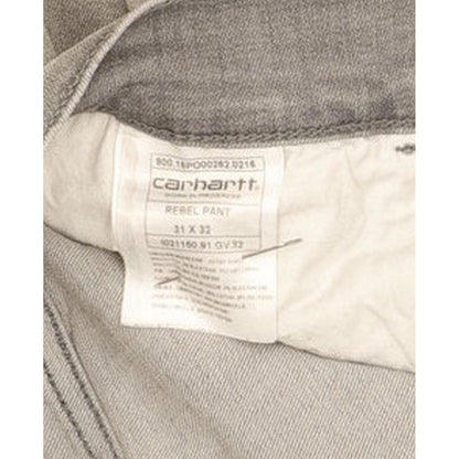 Carhartt Men Grey Skinny Slim Stretch Jeans W31 L31