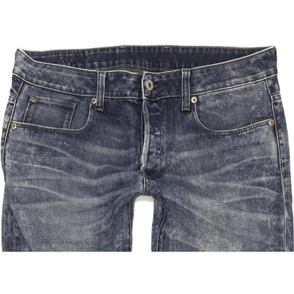 G-Star Attacc Men Blue Straight Regular Jeans W34 L34