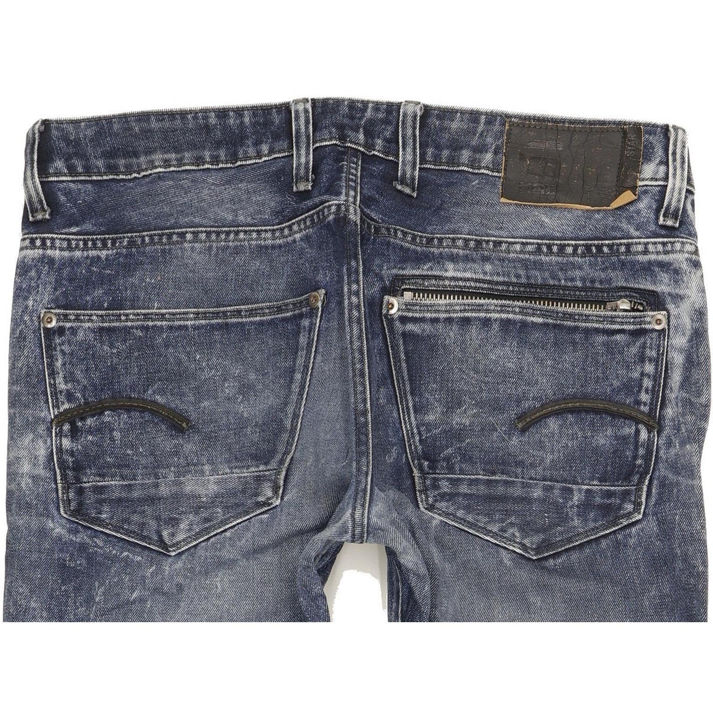 G-Star Attacc Men Blue Straight Regular Jeans W34 L34