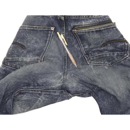G-Star Attacc Men Blue Straight Regular Jeans W34 L34