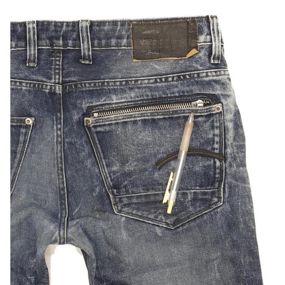 G-Star Attacc Men Blue Straight Regular Jeans W34 L34