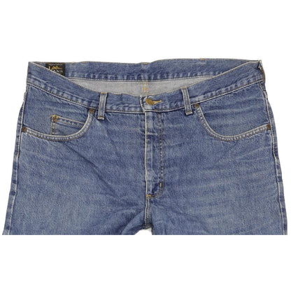 Lee Men Blue Straight Regular Jeans W38 L34