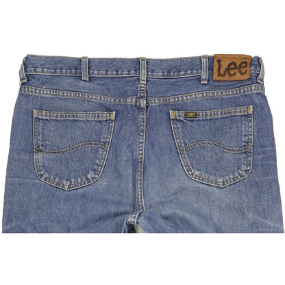 Lee Men Blue Straight Regular Jeans W38 L34