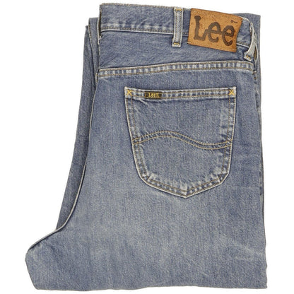 Lee Men Blue Straight Regular Jeans W38 L34