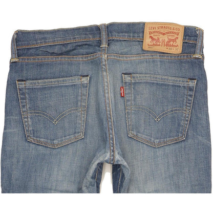 Levi's 511 Men Blue Straight Slim Stretch Jeans W30 L32