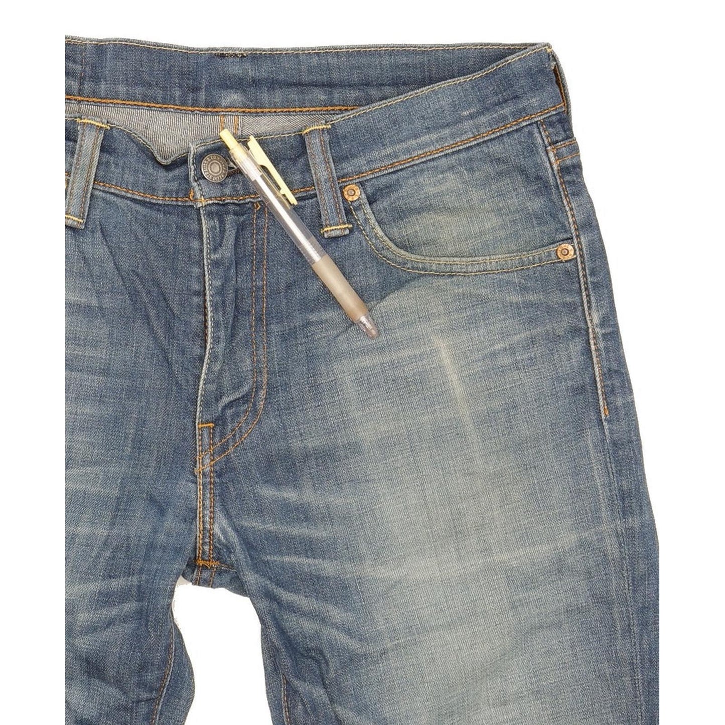 Levi's 511 Men Blue Straight Slim Stretch Jeans W30 L32