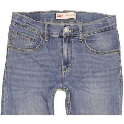Levi's 510 Kids Blue Skinny Slim Stretch Jeans W28 L31