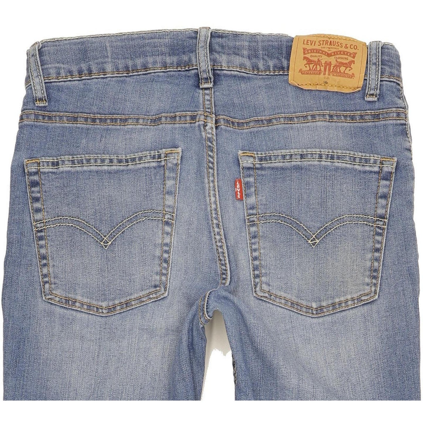 Levi's 510 Kids Blue Skinny Slim Stretch Jeans W28 L31