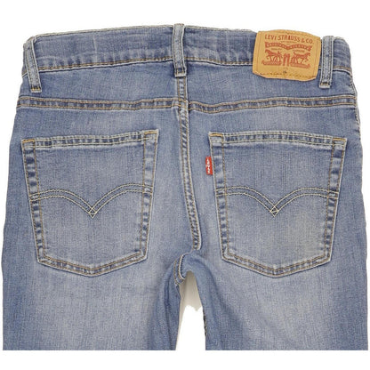 Levi's 510 Kids Blue Skinny Slim Stretch Jeans W28 L31