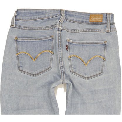 Levi's Legging Women Blue Skinny Slim Stretch Jeans W27 L29