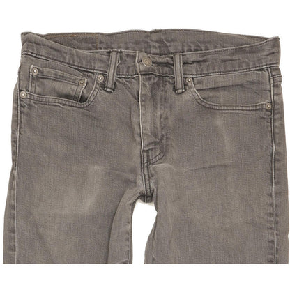 Levi's 511 Men Grey Straight Slim Stretch Jeans W31 L31