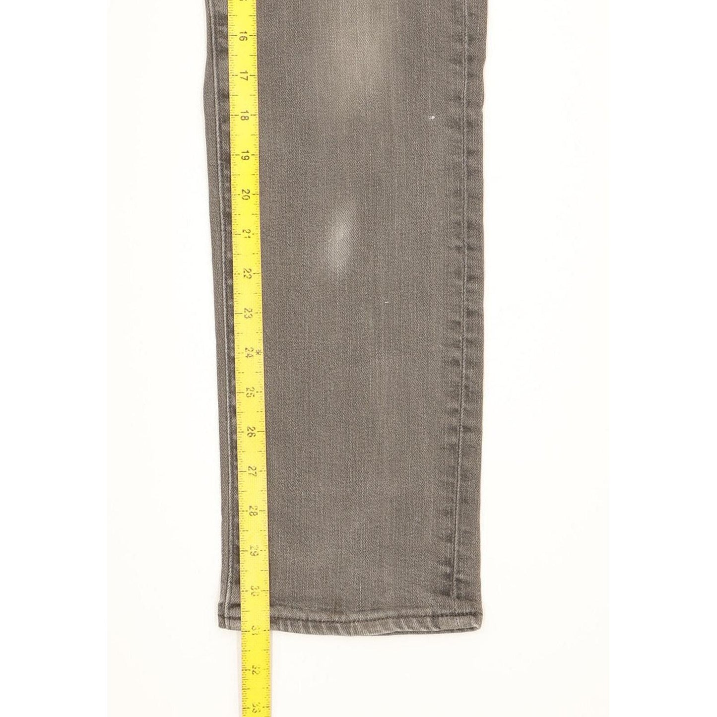 Levi's 511 Men Grey Straight Slim Stretch Jeans W31 L31