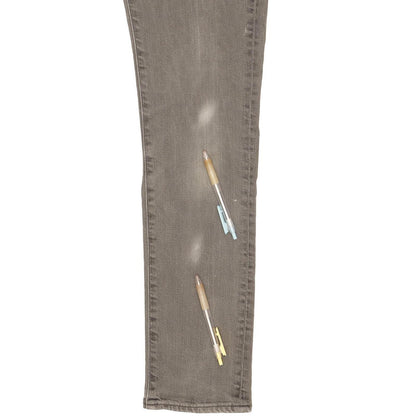 Levi's 511 Men Grey Straight Slim Stretch Jeans W31 L31