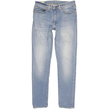 Levi's 512 Men Blue Tapered Slim Stretch Jeans W34 L33