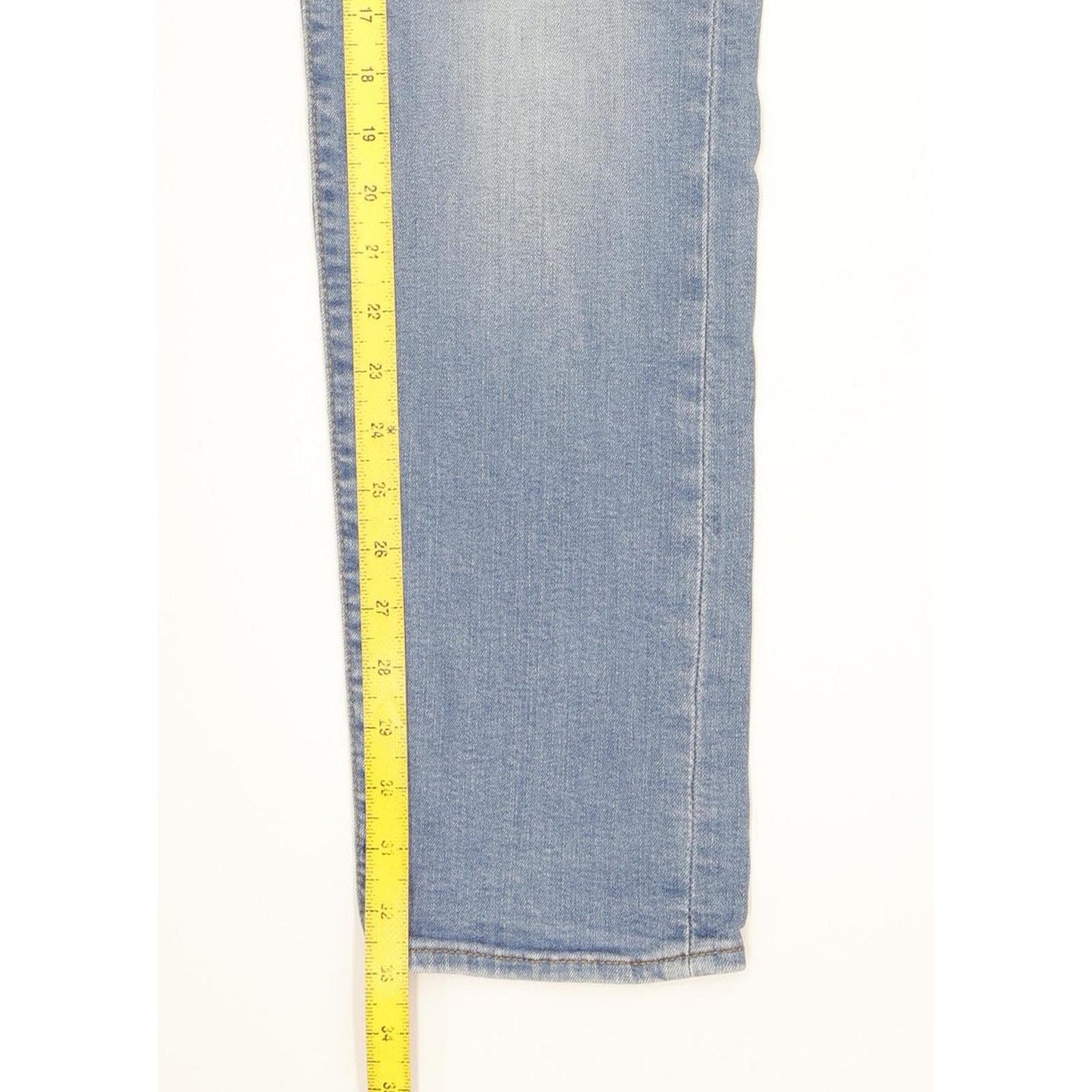 Levi's 512 Men Blue Tapered Slim Stretch Jeans W34 L33