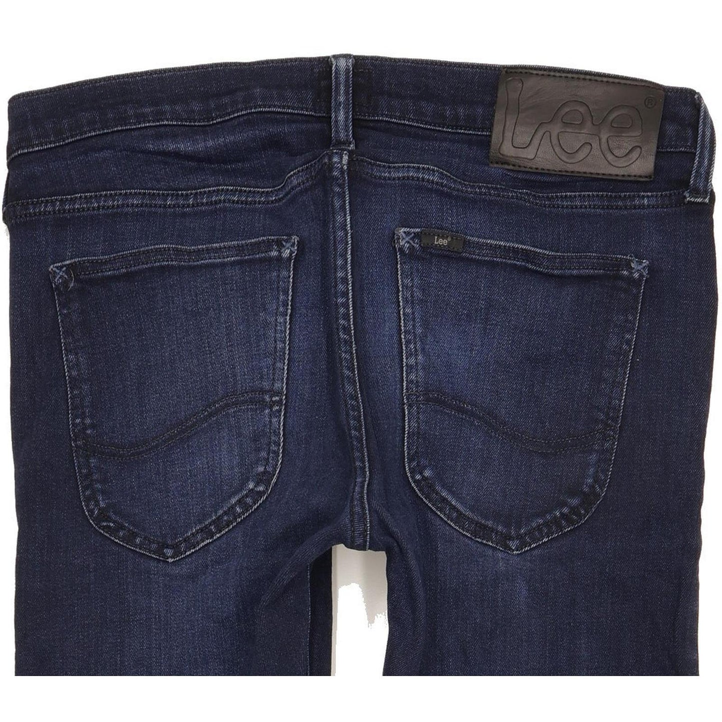 Lee Luke Men Navy Skinny Slim Stretch Jeans W32 L31