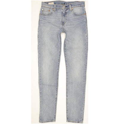 Levi's 512 Men Blue Tapered Slim Stretch Jeans W30 L32