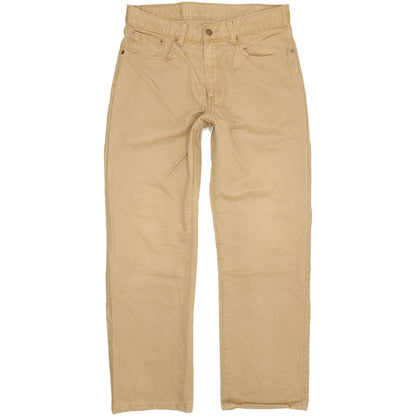 Levi's 751 Men Beige Straight Regular Jeans W32 L29