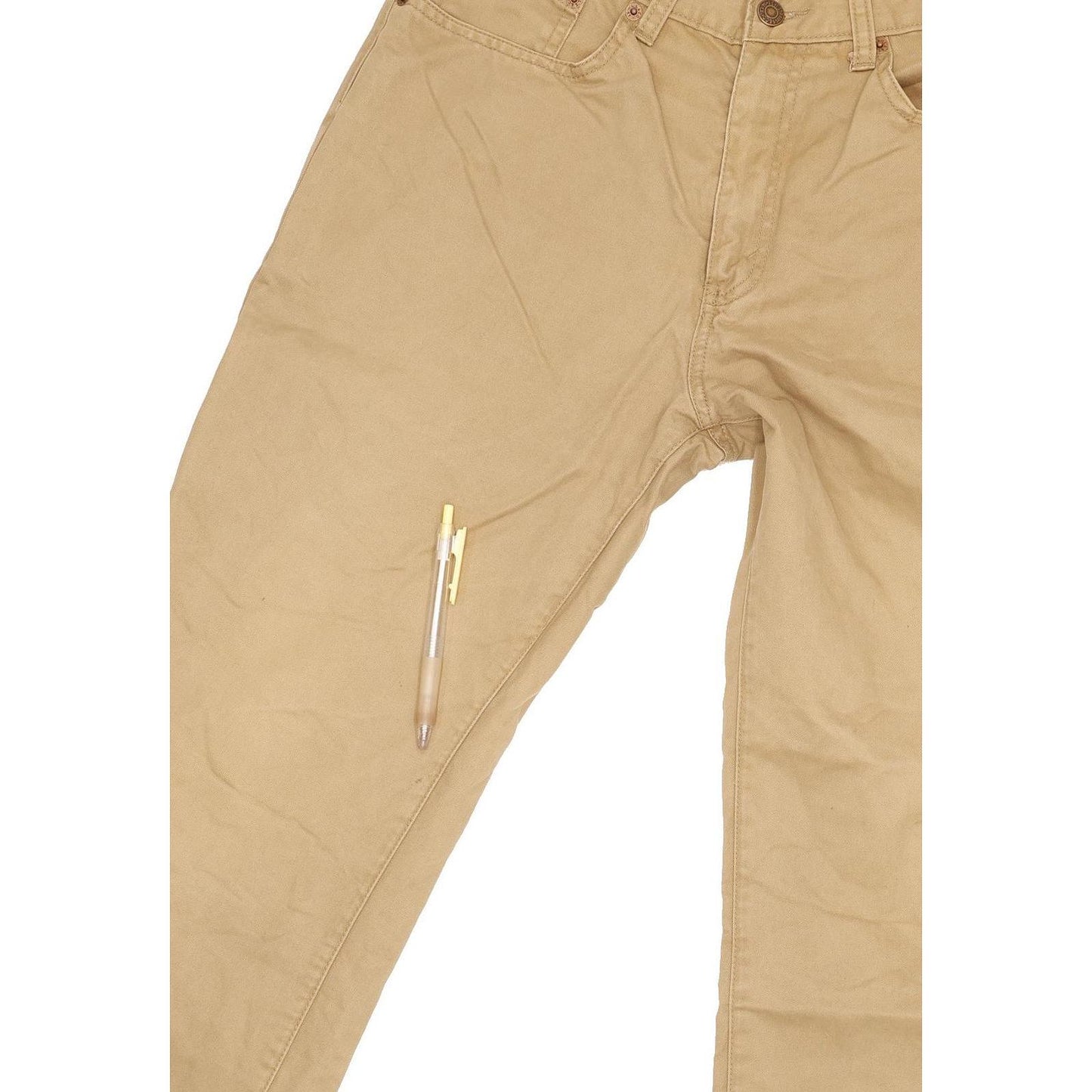 Levi's 751 Men Beige Straight Regular Jeans W32 L29