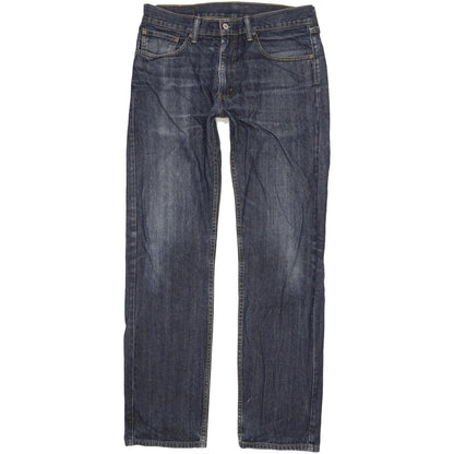 Levi's 505 Men Blue Straight Regular Jeans W33 L34