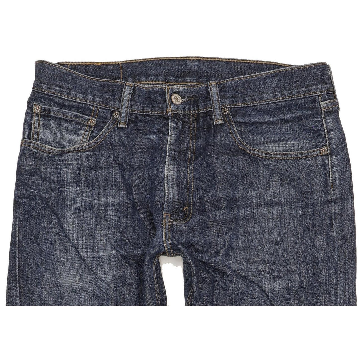 Levi's 505 Men Blue Straight Regular Jeans W33 L34