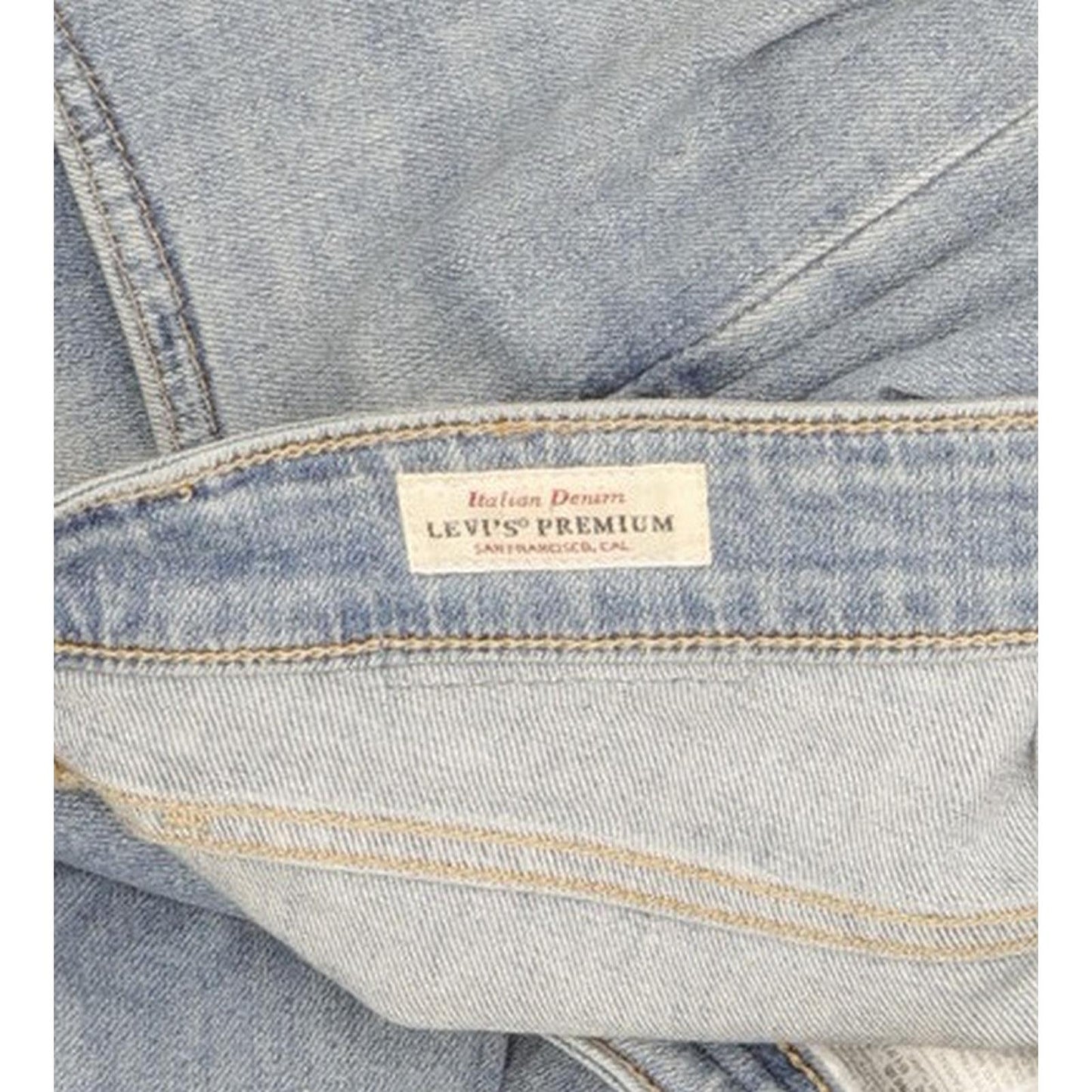 Levi's 721 Women Blue Skinny Slim Stretch Jeans W28 L30