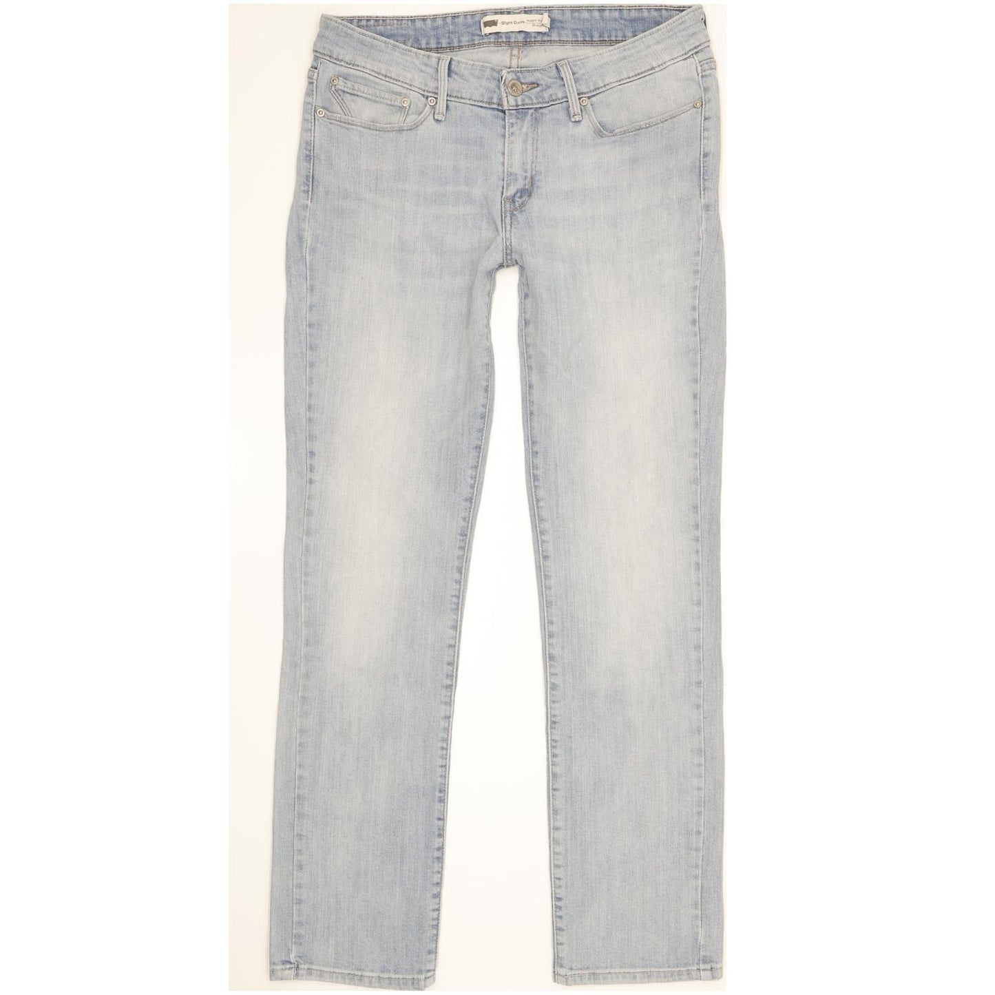 Levi's Slight Curve Women Blue Straight Slim Stretch Jeans W29 L30