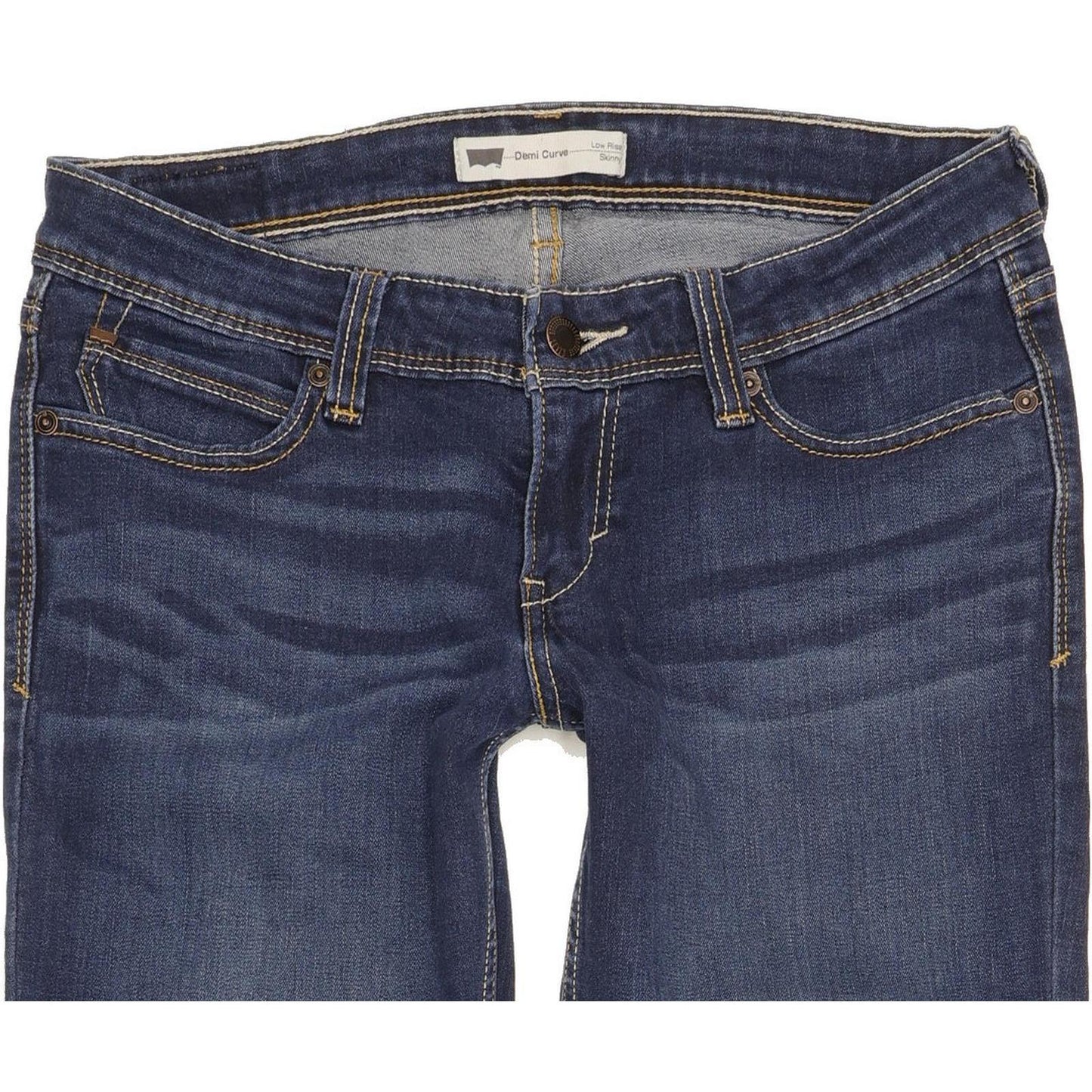 Levi's Demi Curve Women Blue Skinny Slim Stretch Jeans W29 L33