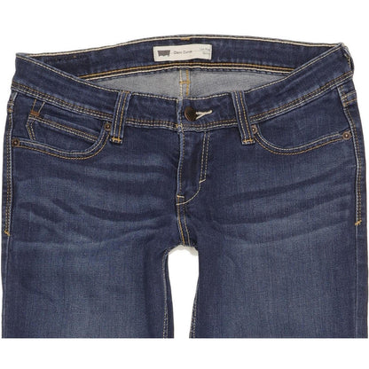 Levi's Demi Curve Women Blue Skinny Slim Stretch Jeans W29 L33