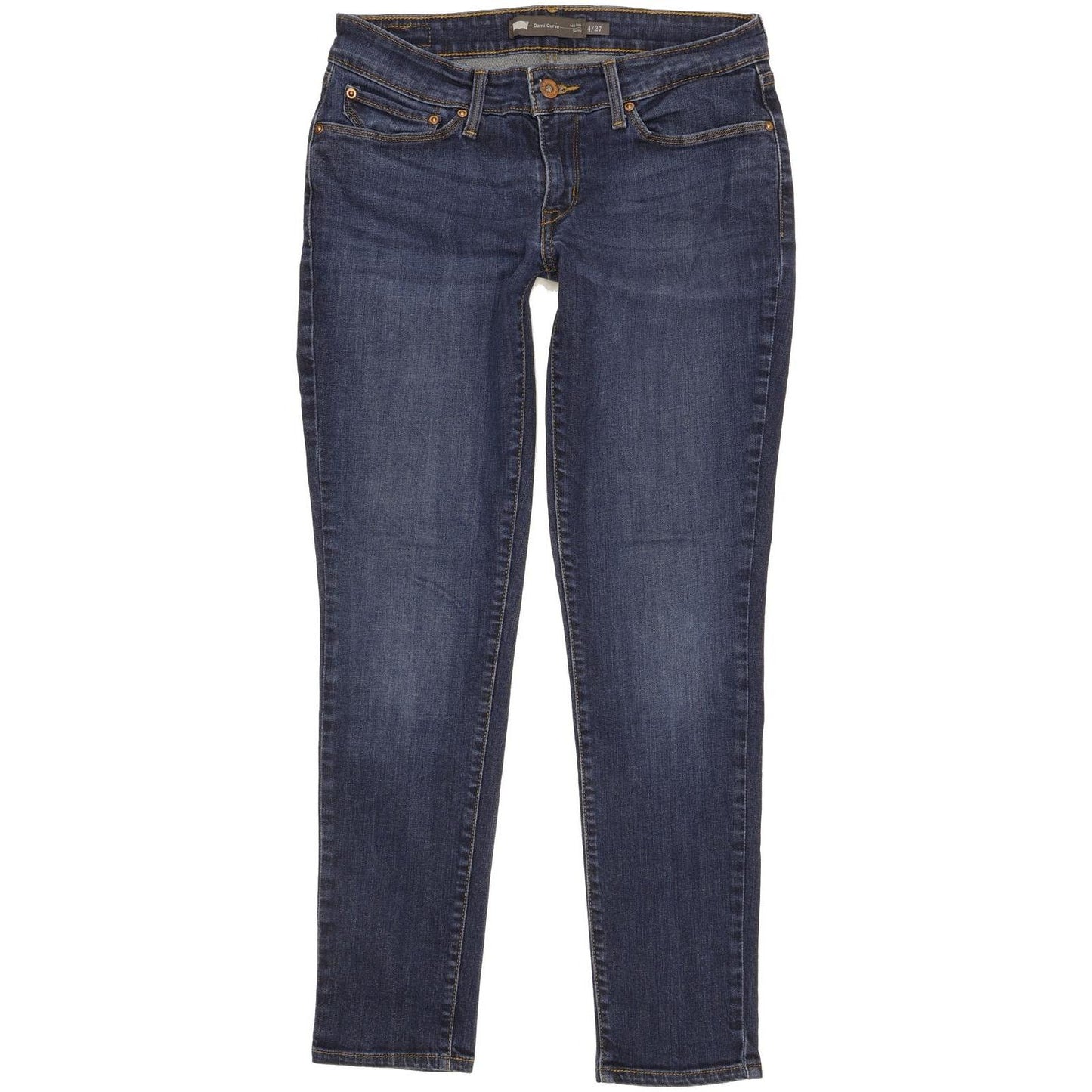 Levi's Demi Curve Women Blue Skinny Slim Stretch Jeans W27 L28