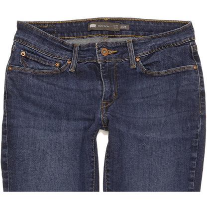 Levi's Demi Curve Women Blue Skinny Slim Stretch Jeans W27 L28