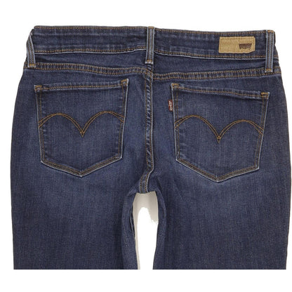 Levi's Demi Curve Women Blue Skinny Slim Stretch Jeans W27 L28