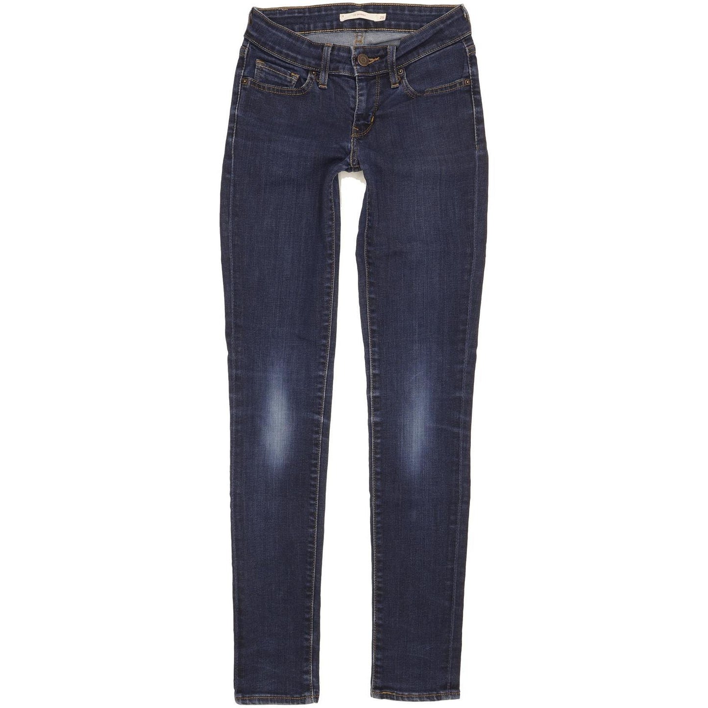 Levi's 711 Women Blue Skinny Slim Stretch Jeans W25 L29