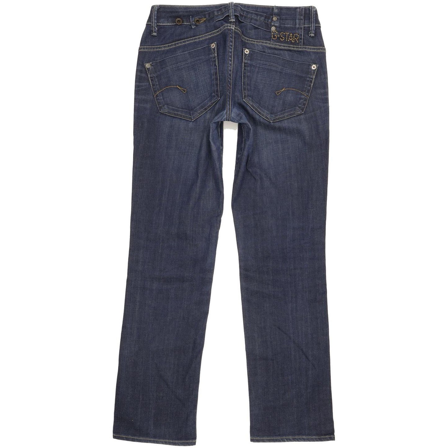 G-Star Midge Women Blue Straight Slim Stretch Jeans W30 L31