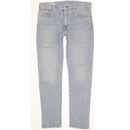 Levi's 512 Men Blue Tapered Slim Stretch Jeans W30 L29
