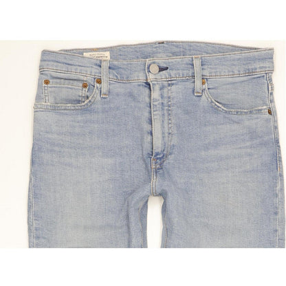 Levi's 512 Men Blue Tapered Slim Stretch Jeans W30 L29