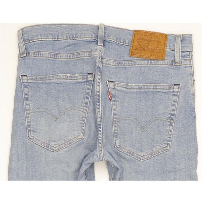 Levi's 512 Men Blue Tapered Slim Stretch Jeans W30 L29