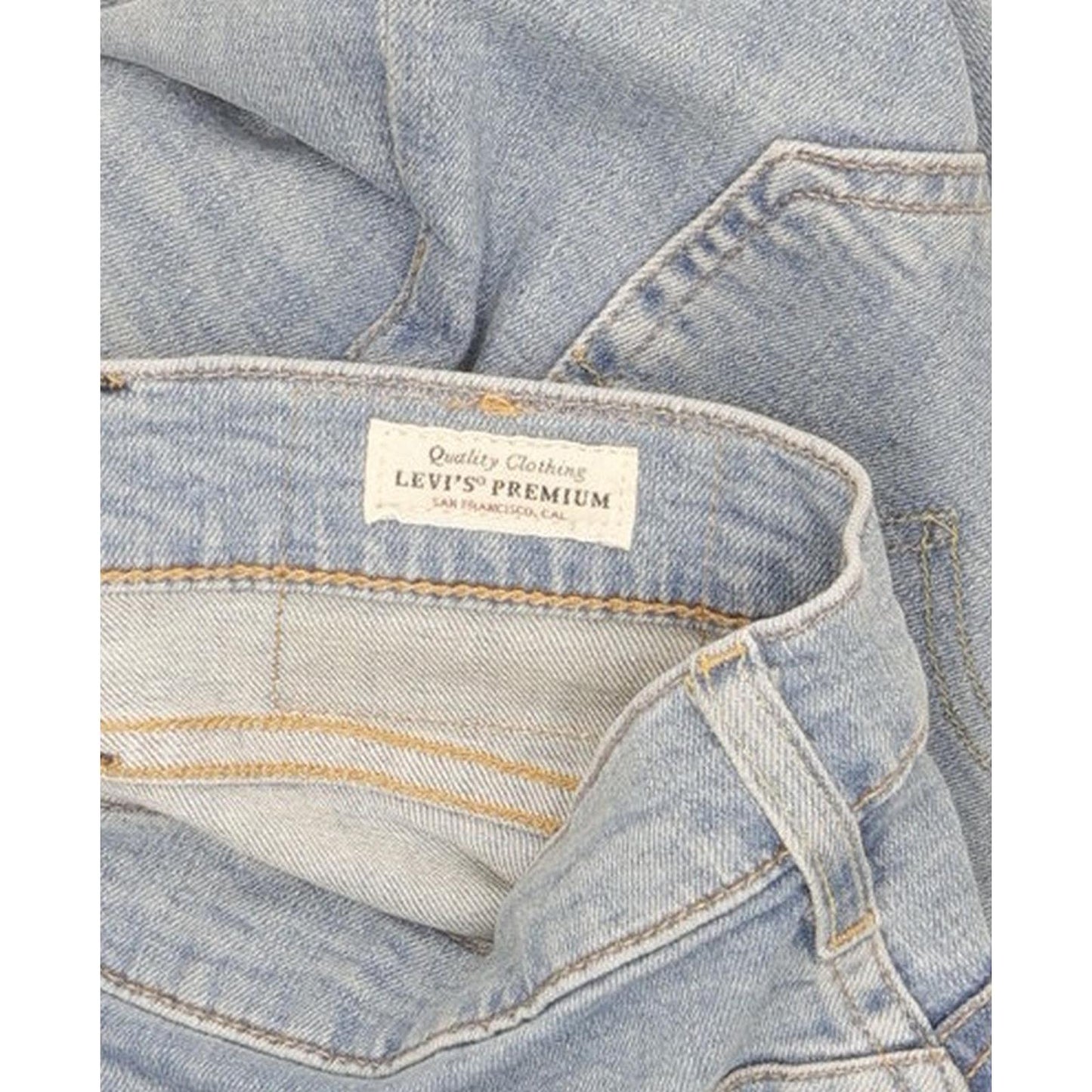 Levi's 512 Men Blue Tapered Slim Stretch Jeans W30 L29