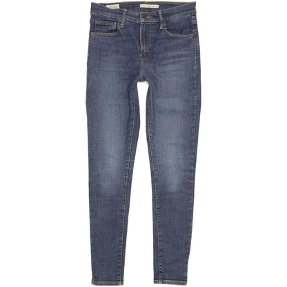 Levi's 720 Women Blue Skinny Slim Stretch Jeans W27 L30