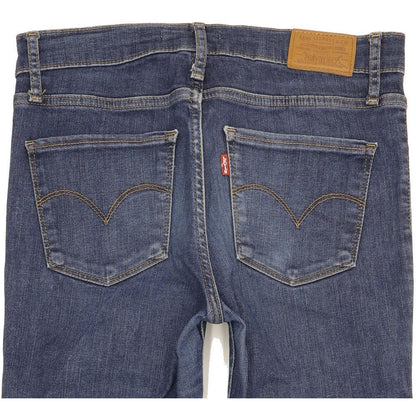 Levi's 720 Women Blue Skinny Slim Stretch Jeans W27 L30