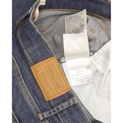 Levi's 720 Women Blue Skinny Slim Stretch Jeans W27 L30