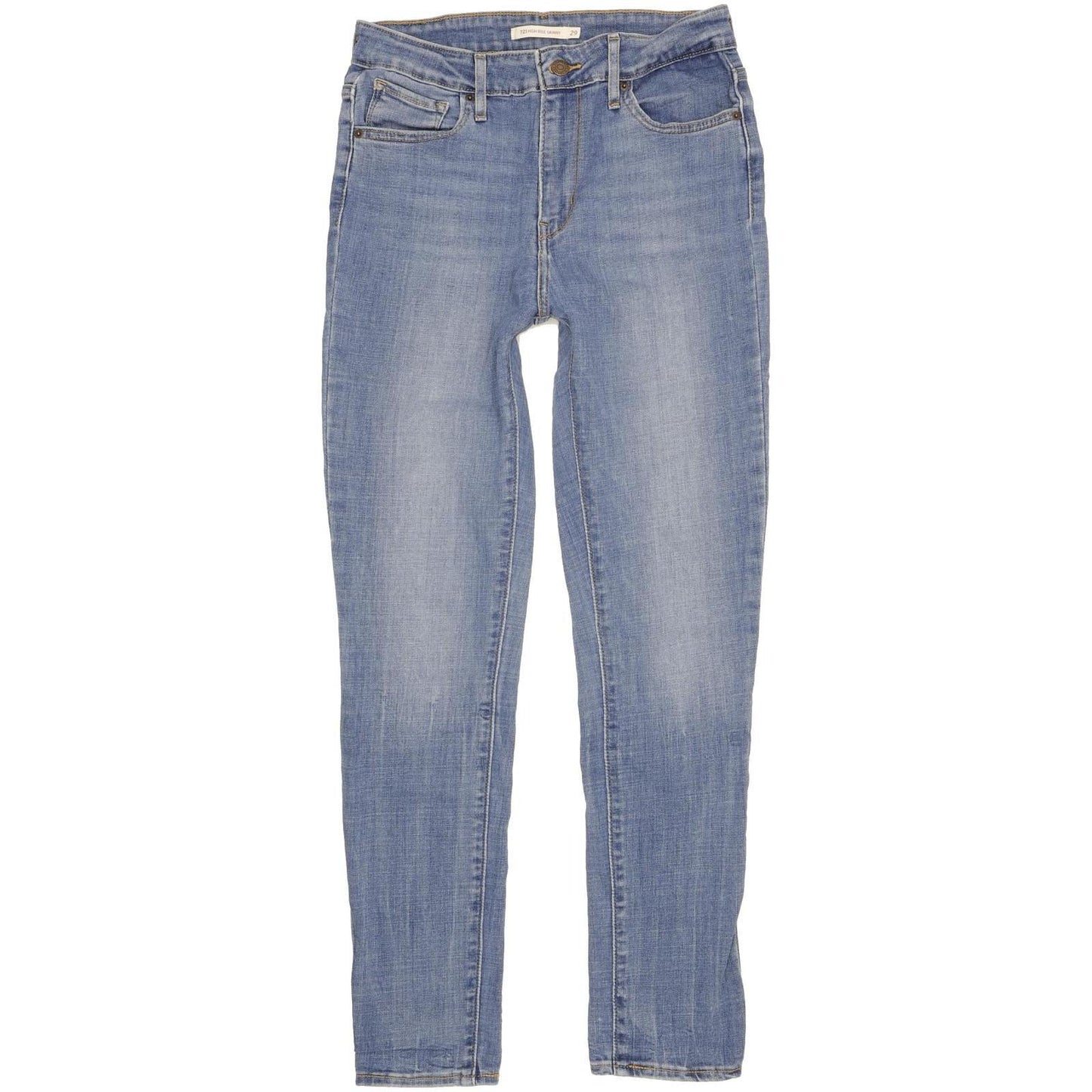 Levi's 721 Women Blue Skinny Slim Stretch Jeans W29 L29