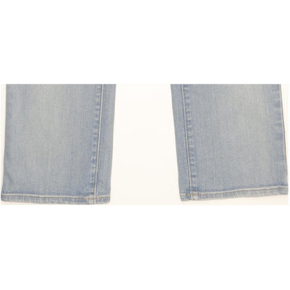 Levi's Demi Curve Women Blue Straight Slim Stretch Jeans W27 L30